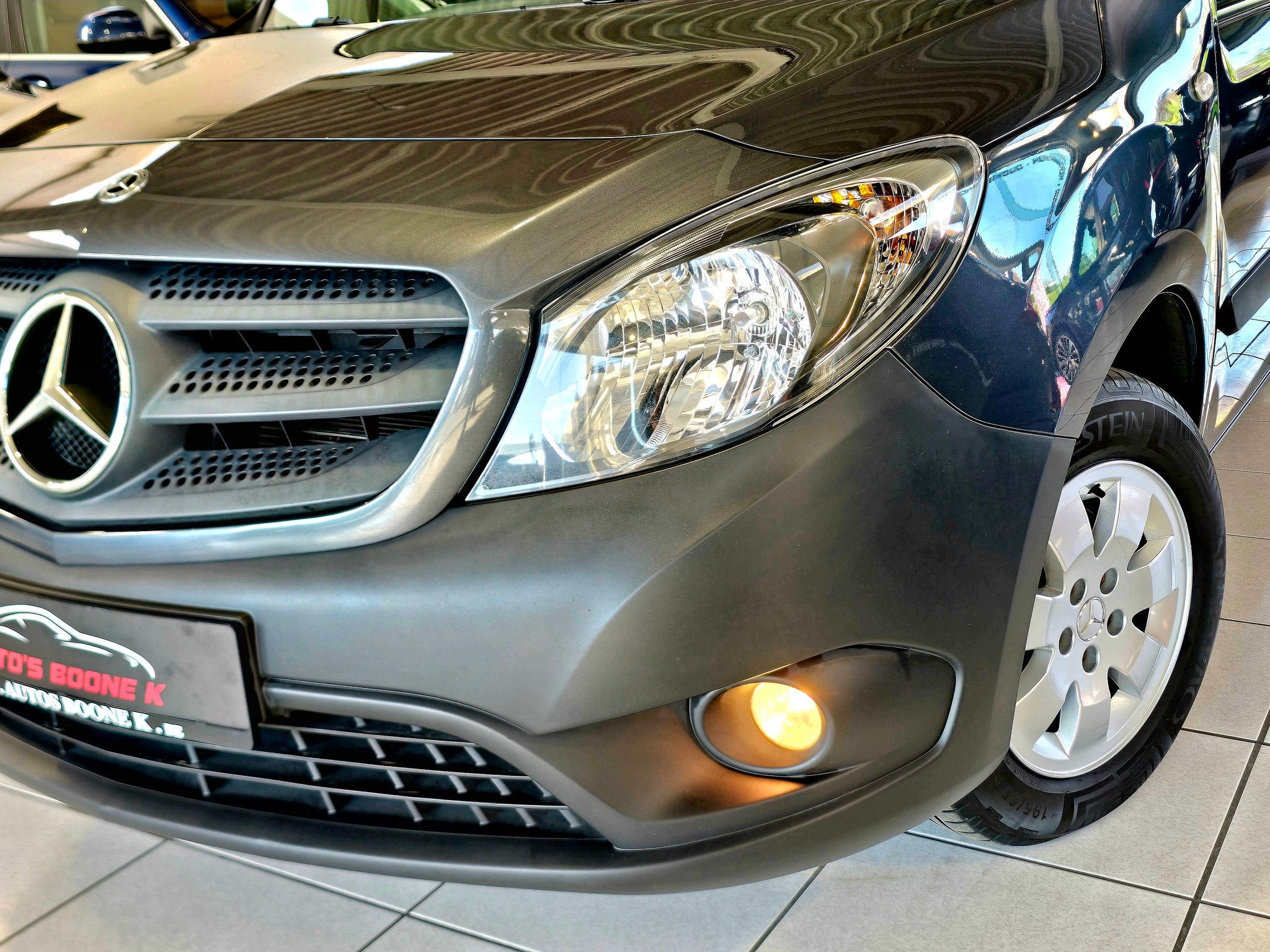 Mercedes-Benz Citan / Met kasten / Navigatie / Airco / Euro6, Auto's, Mercedes-Benz, https://public.car-pass.be/vhr/077fde78-7638-4809-8582-c0f502555c8e