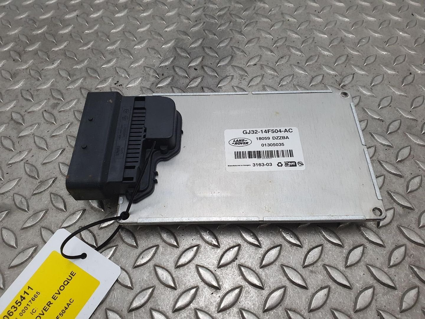 LANDROVER RANGE ROVER EVOQUE L538  COMPUTER ECU GJ3214F504AC, Ophalen of Verzenden, Gebruikt, ARN erkend