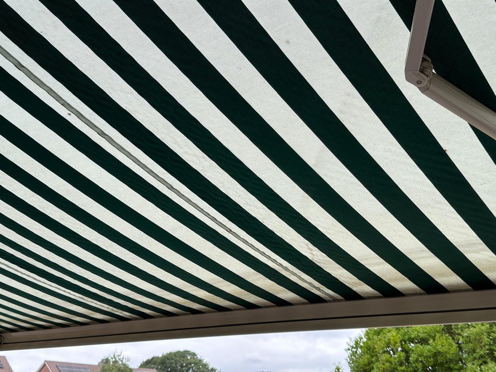 zonneluifel ( handmatig ), Ophalen, Gebruikt, Overige typen, 450 cm of meer
