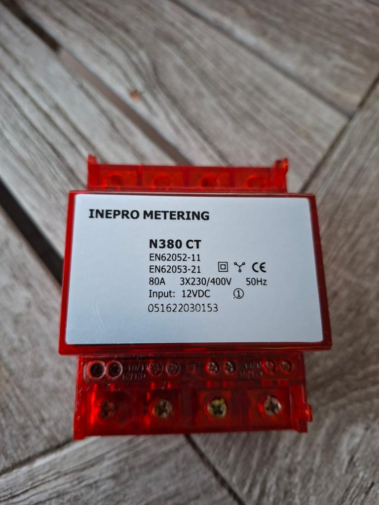 Inepro metering n380 ct, Ophalen