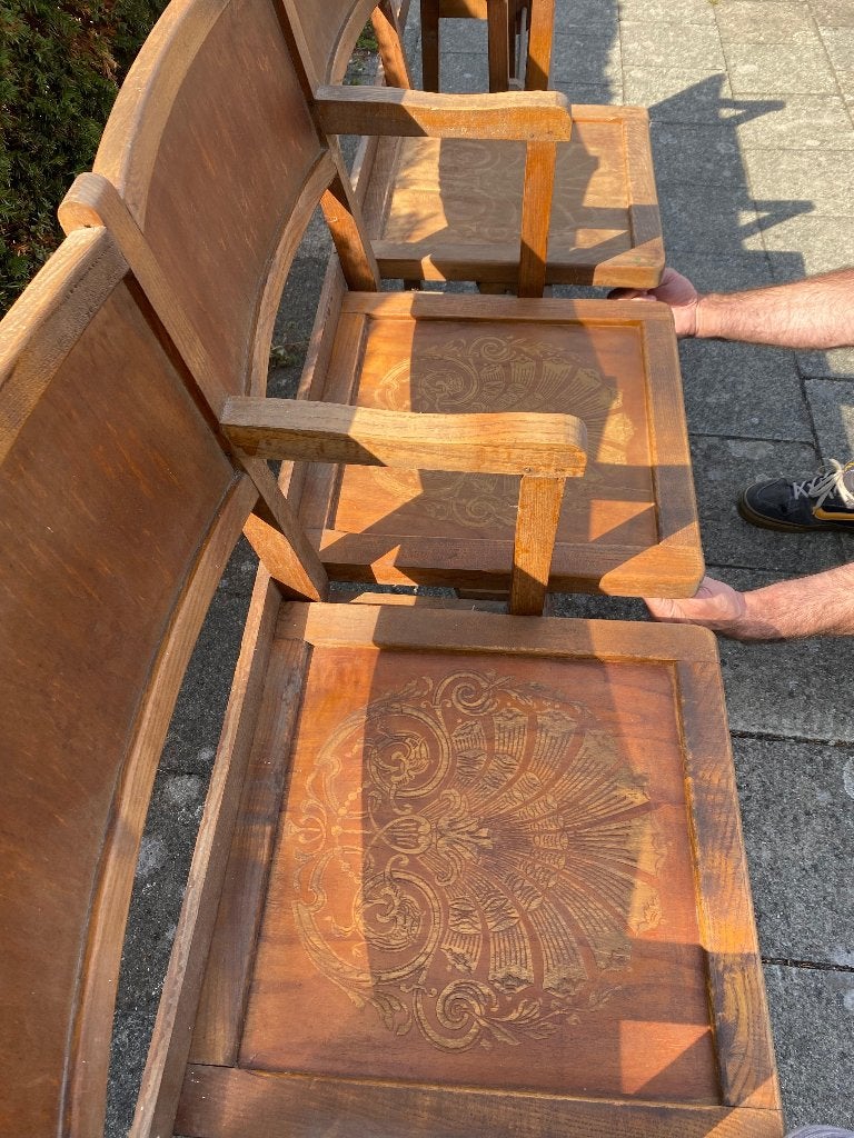 chaise de cinéma, Enlèvement