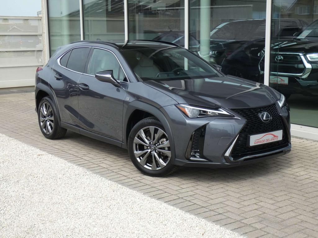Lexus UX 300h HYBRID F-Sport Design +LEDER +Dodehoek +Zetelv, Auto's, Gebruikt, 4 cilinders, https://public.car-pass.be/vhr/a2391b6f-2273-4fa9-9992-e262c9e4c3c1