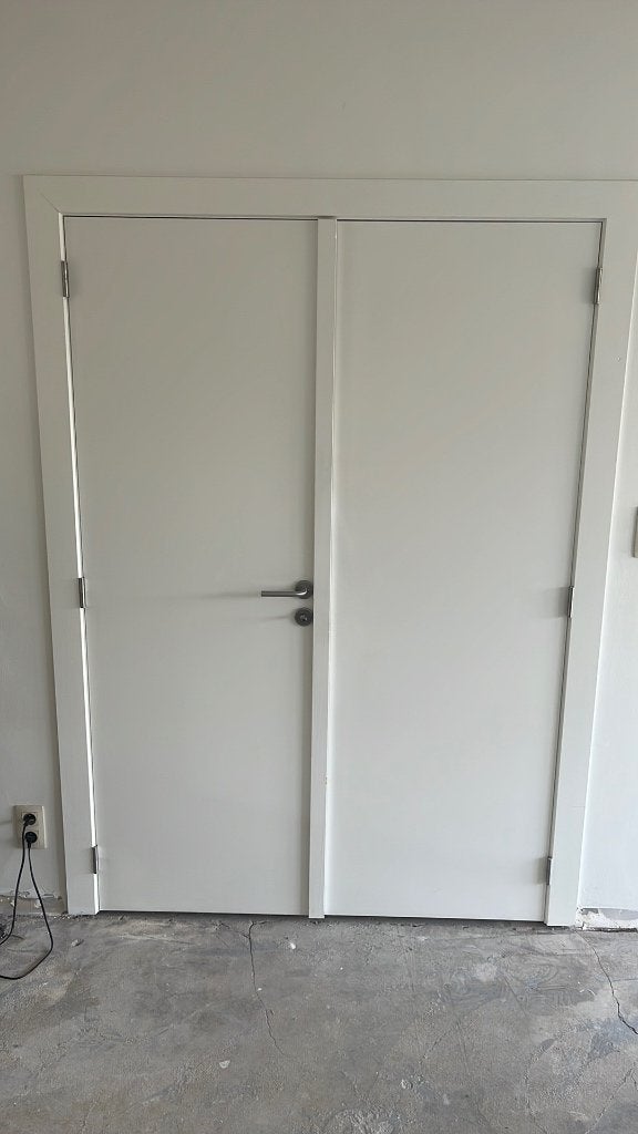dubbele verfdeur, Doe-het-zelf en Bouw, Ophalen, Gebruikt, 120 cm of meer, Binnendeur