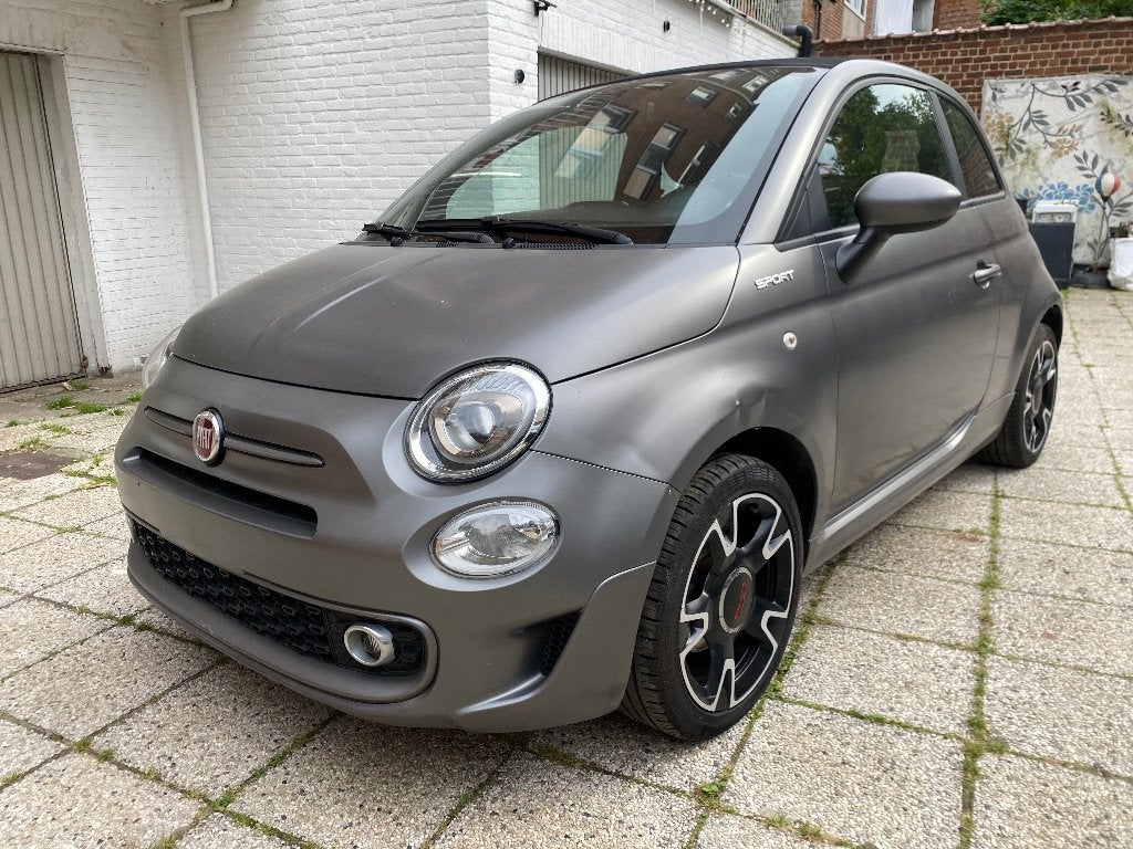 Fiat 500C 2021 Abarth Hybrid Sport Cabrio set met full optie, Auto's, Fiat, Particulier, Te koop, 500C, ABS, Airbags, Airconditioning