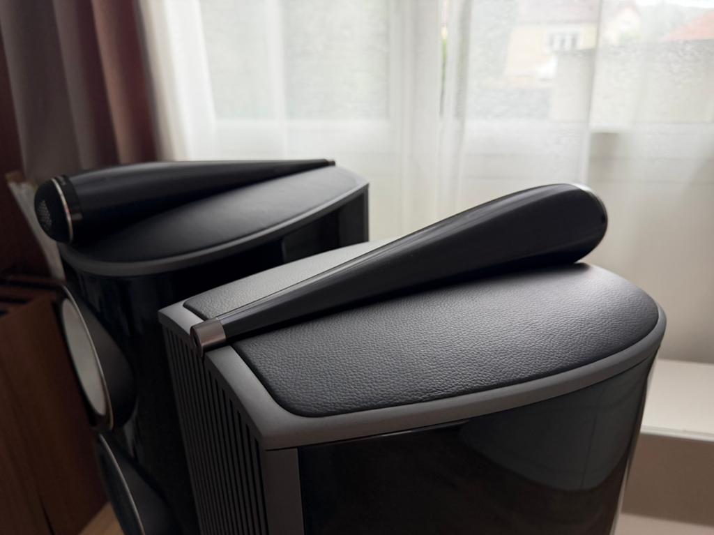 enceintes Bowers & Wilkins 804 D4 Black, Enlèvement, Comme neuf