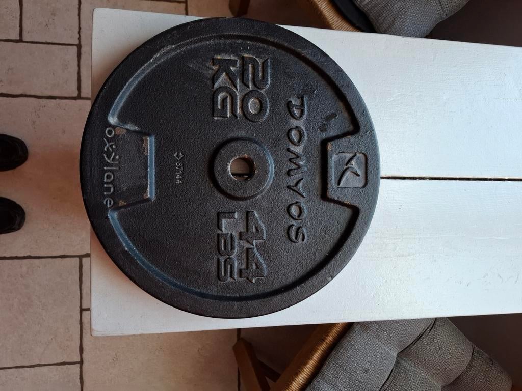 Poids en fonte de 20 kg, Enlèvement