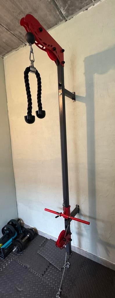 Pulley system, Sport en Fitness, Ophalen, Zo goed als nieuw