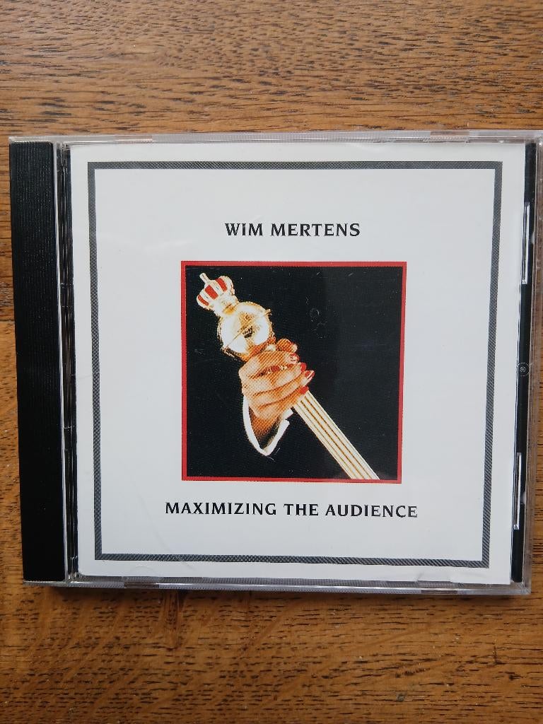CD Wim Mertens : Maximizing The Audience, Cd's en Dvd's, Ophalen