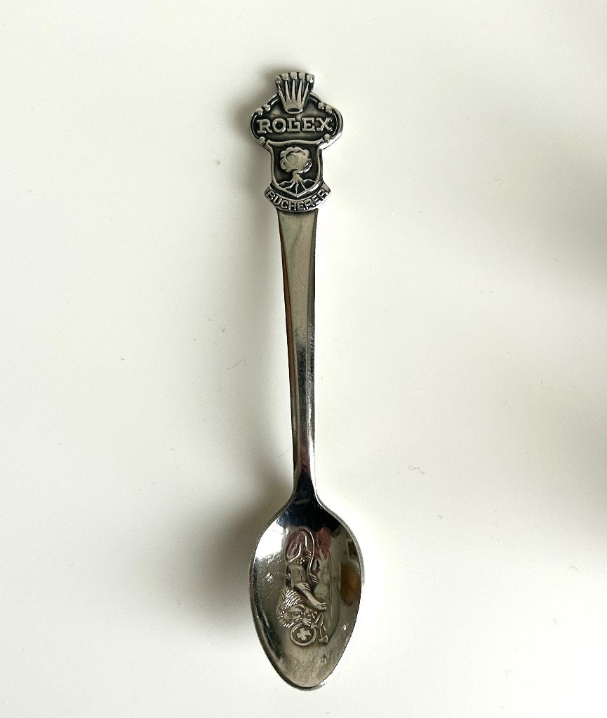 Rolex Bucherer verzilverd lepeltje, Ophalen of Verzenden