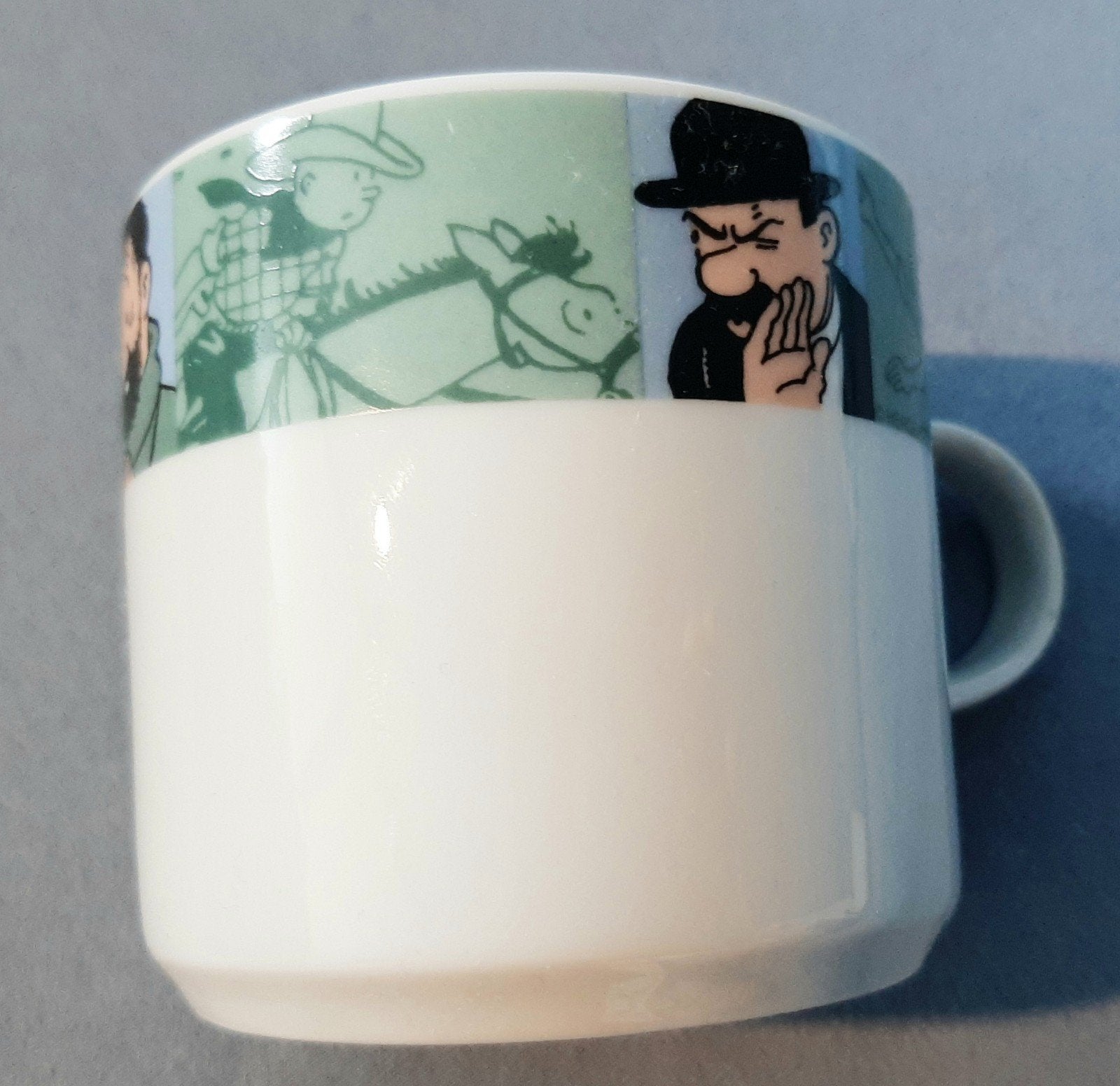 tasse tintin, Enlèvement ou Envoi, Tintin