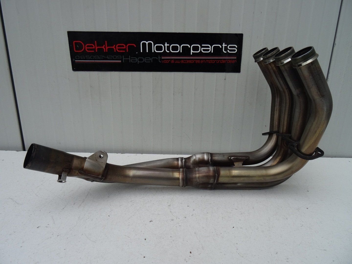 Uitlaatbocht / Spruitstuk Yamaha YZF R6 2003-2004-2005 RJ05, Motoren, Onderdelen | Yamaha, Ophalen of Verzenden, -, -, -