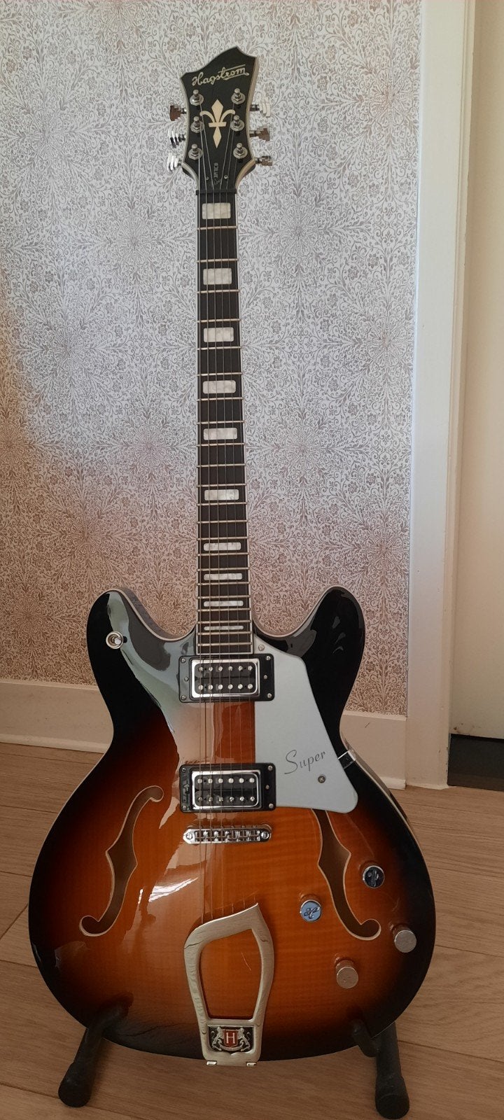 hagstrom Super Viking nieuw, Musique & Instruments, Enlèvement, Neuf, Hollow body, Autres marques