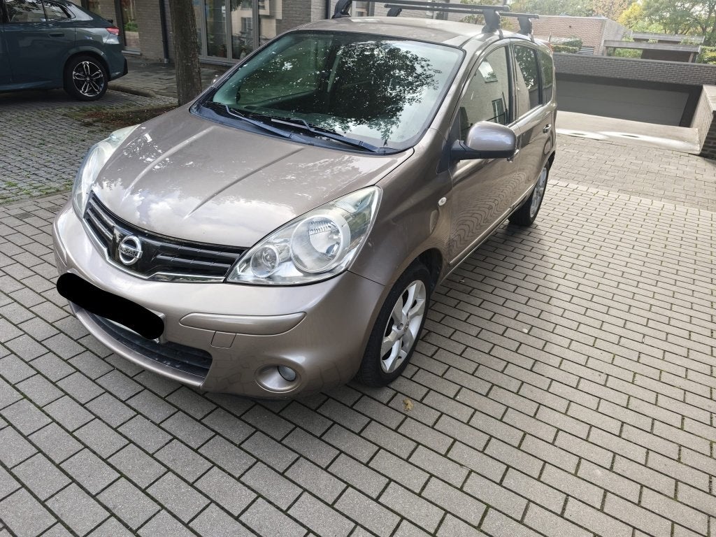 Nissan note 2012 1.4i connect 75000km benzine, Euro 5, Achat, Boîte manuelle, 5 portes