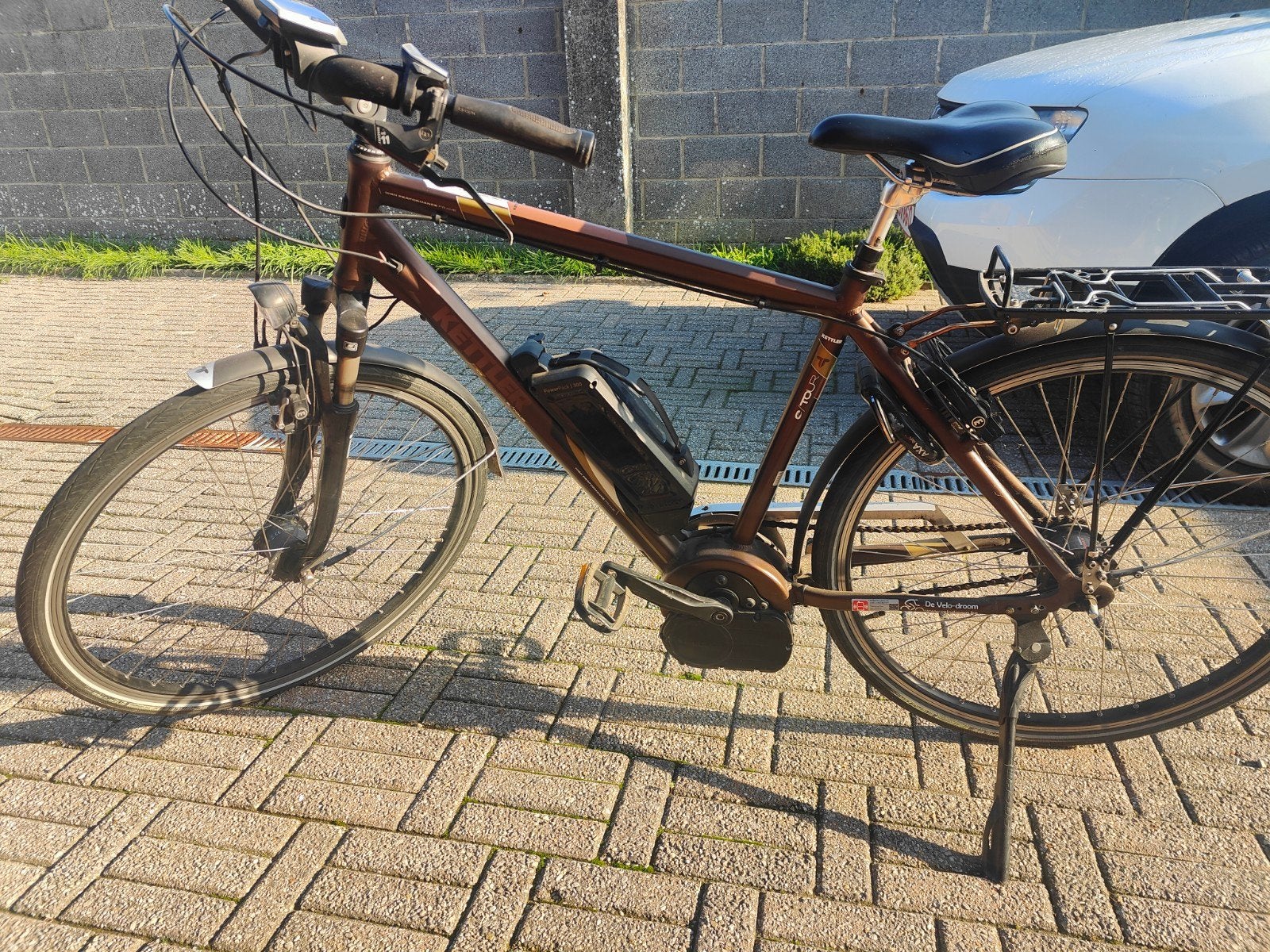 Kettler e tour elektrische mannenfiets, Ophalen