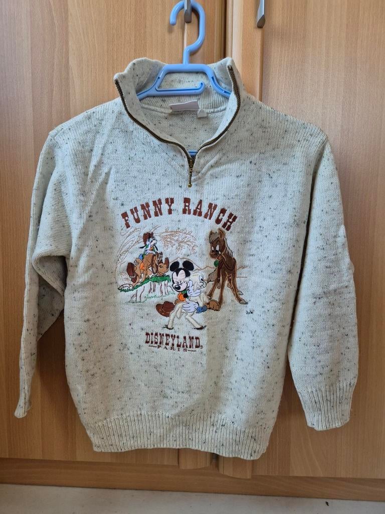 Suberbe pull Disney. Mickey et ses amis 8/10 ans, Enlèvement, Dingo ou Pluto, Comme neuf, Vêtements ou Textile
