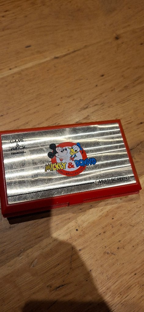 Nintendo Game & Watch Mickey & Donald 1982, Ophalen of Verzenden, Gebruikt