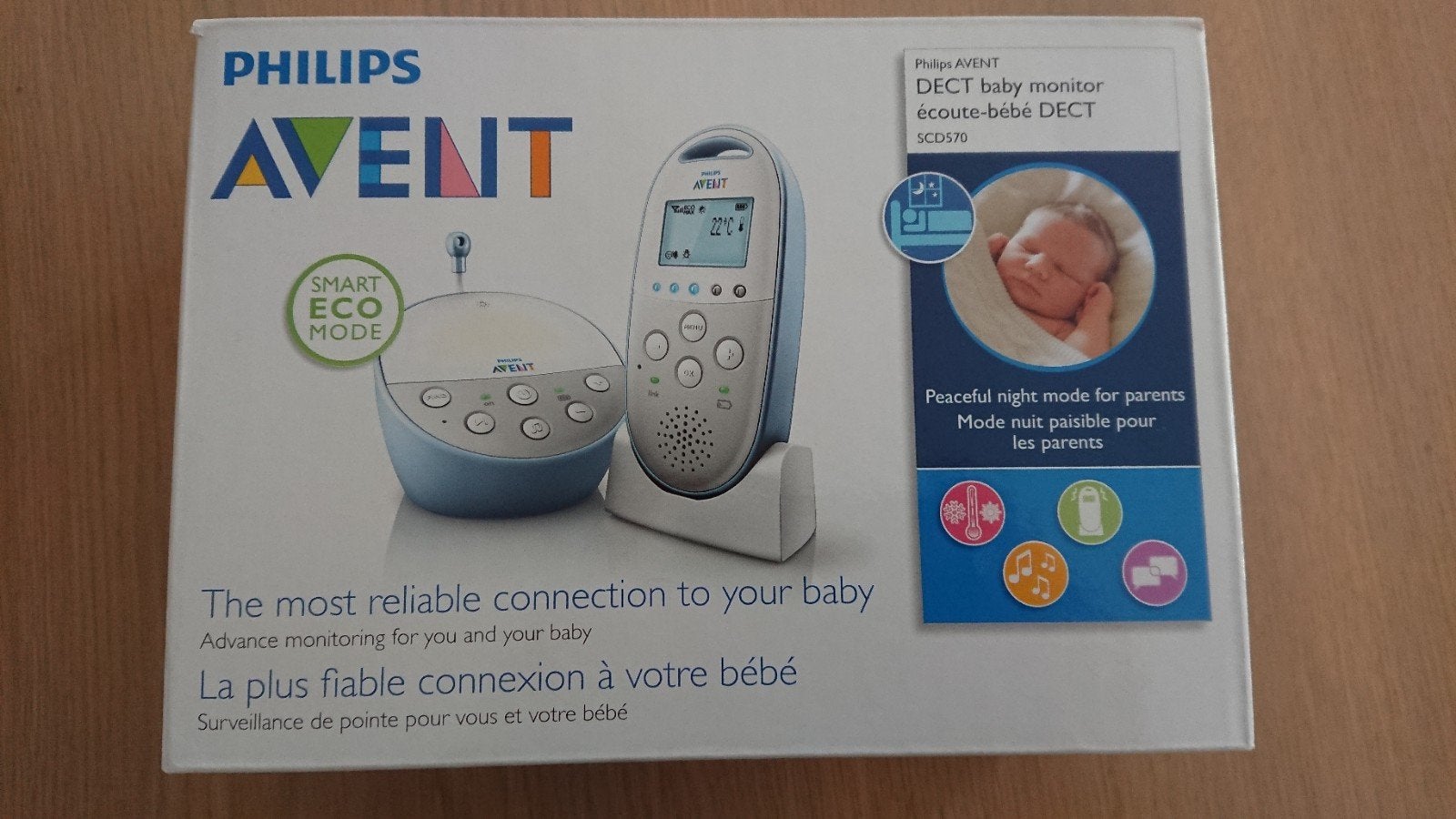 Philips Avent babyfoon, Ophalen, Gebruikt