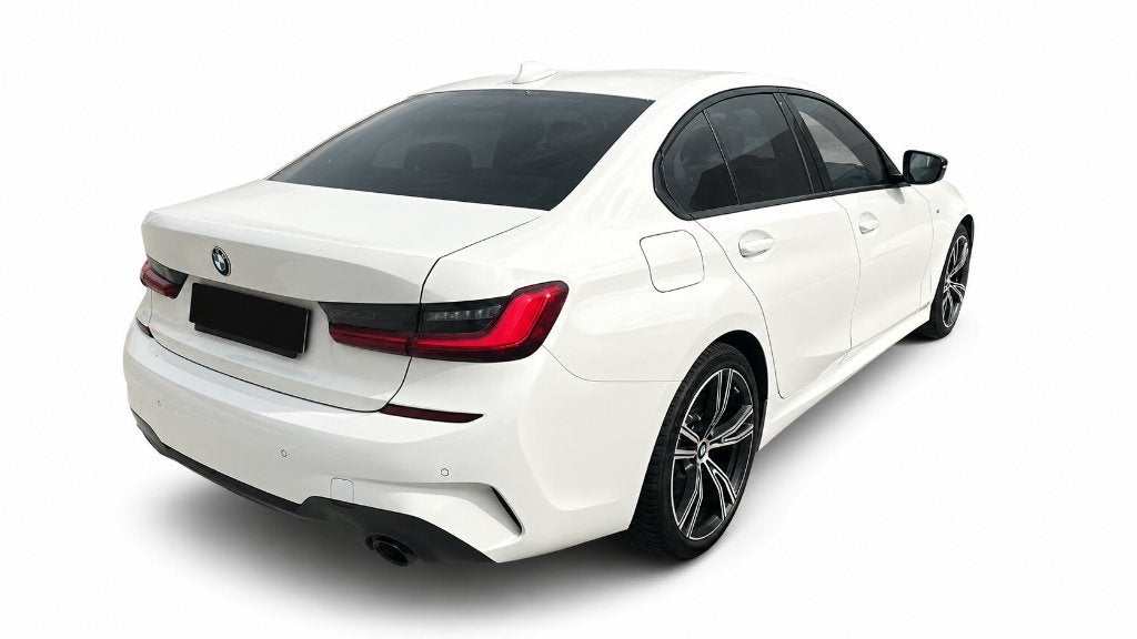 BMW 320 e | M-PACK | LASER | SFEER |STOELVW. |VIRTUAL COCK !, Auto's, BMW, Automaat, Achterwielaandrijving, 4 cilinders, Wit