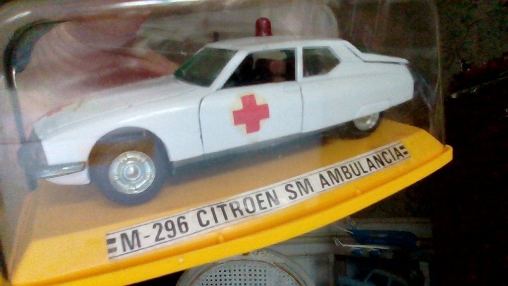 Citroën Sm ambulance (pilen, Enlèvement