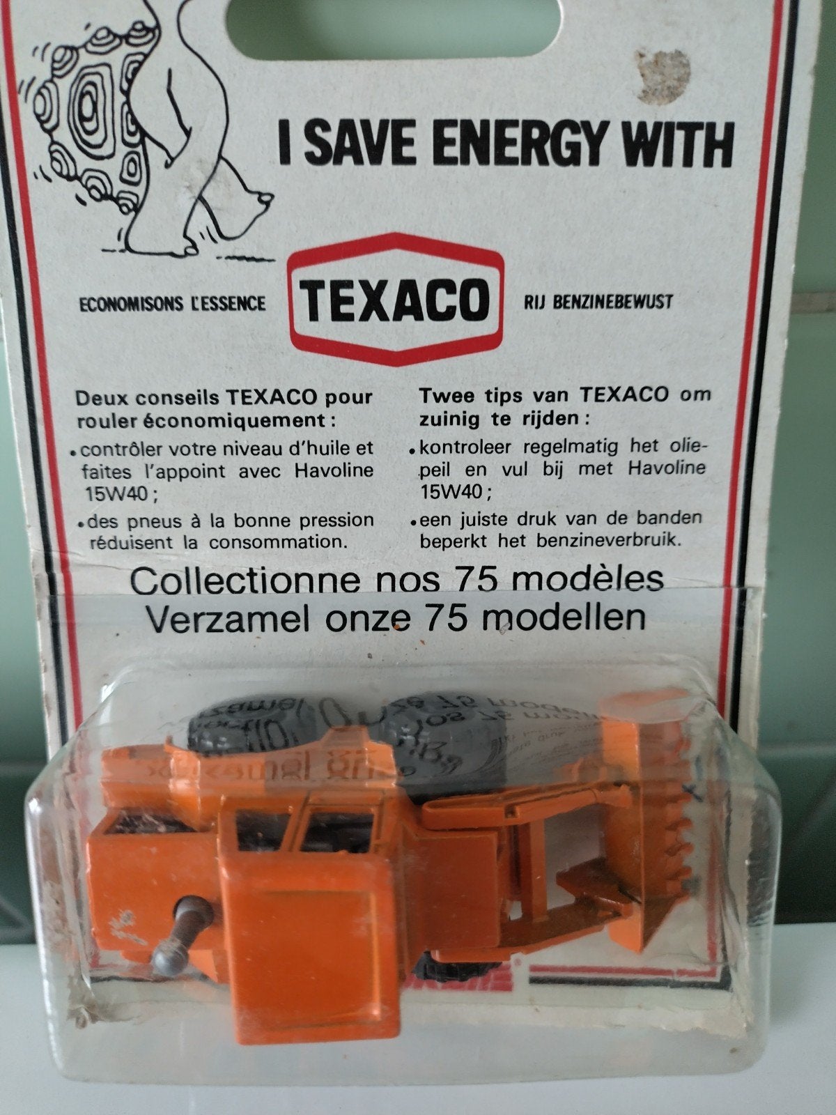 Vintage Majorette Bulldozer AFHALING LEES BESCHRIJVING, Enlèvement, Neuf, Grue, Tracteur ou Agricole, Majorette