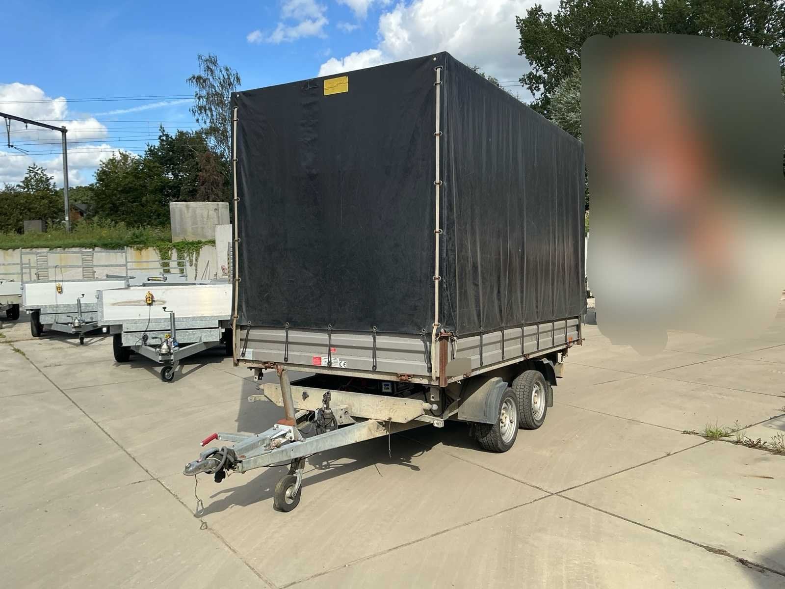 2008 Humbaur 3 zijdenkieper 3 ton Aanhangwagen, Auto diversen, Gebruikt