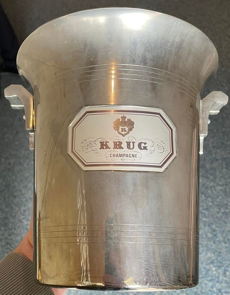 Vintage Krug Champagne Cooler Ice Bucket vintage, Enlèvement, Comme neuf, Champagne