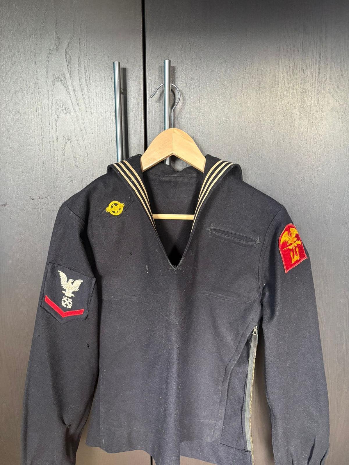Tenue US NAVY WW2 - nominative, Enlèvement ou Envoi, Marine, Vêtements ou Chaussures