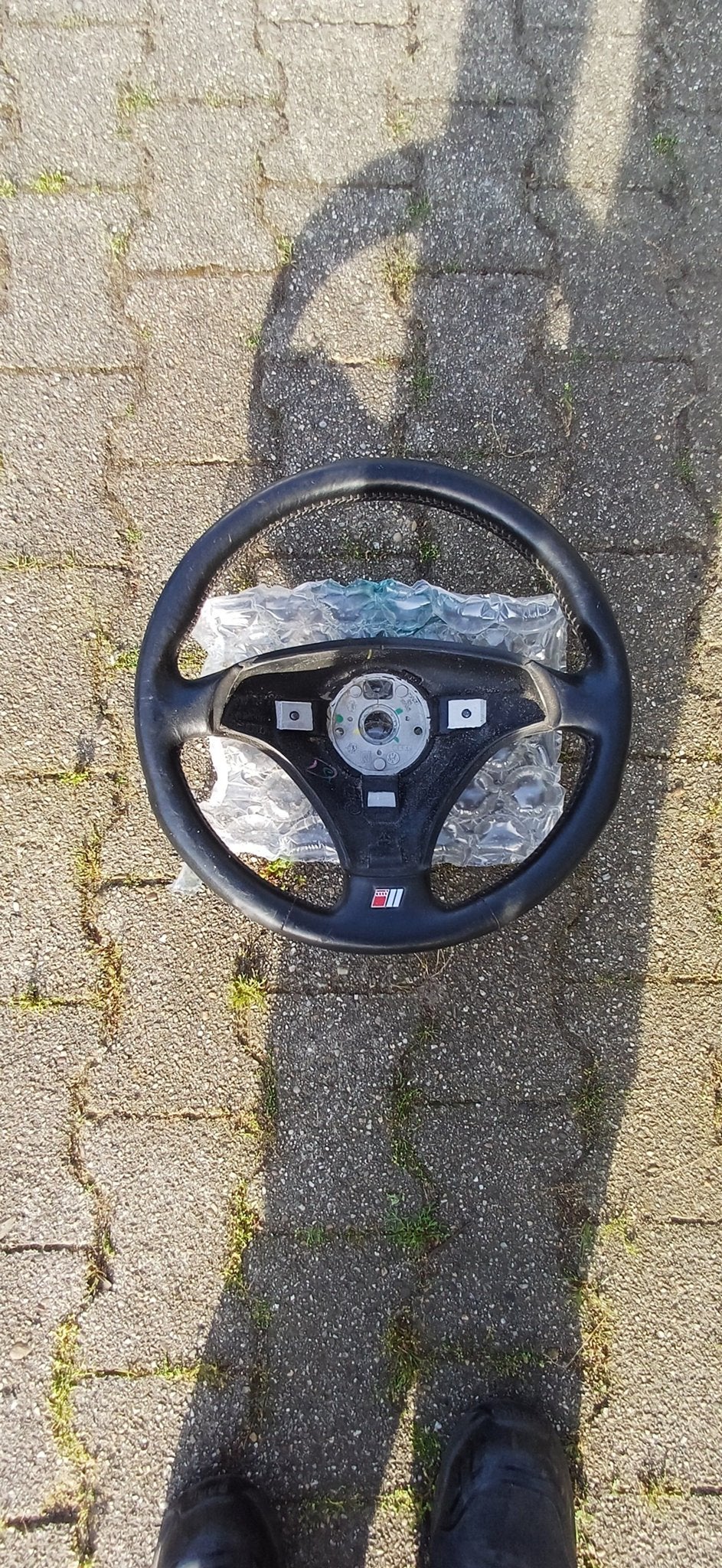 Audi TT Lederen Stuur Stuurwiel 8N0419091A Leer 8N0124A, Auto-onderdelen, Gebruikt, -, -, -