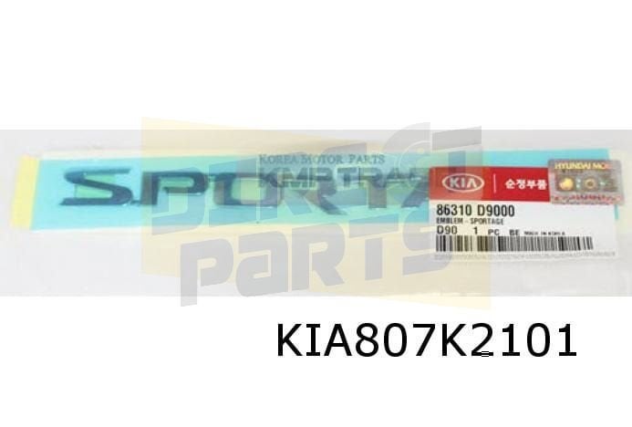 Kia Sportage (1/16-) embleem tekst ''Sportage'' achterklep O, Kia, -, Verzenden, -
