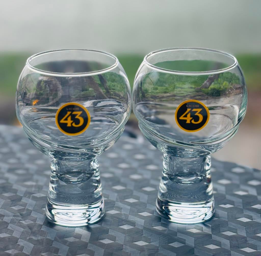 Set glazen 43 Licor, Ophalen of Verzenden, Zo goed als nieuw