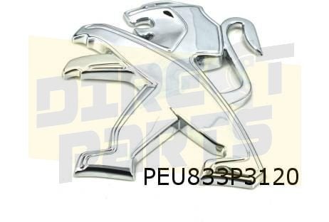Peugeot 208 embleem logo ''Peugeot'' achter Origineel! 96738, Neuf, -, -, -