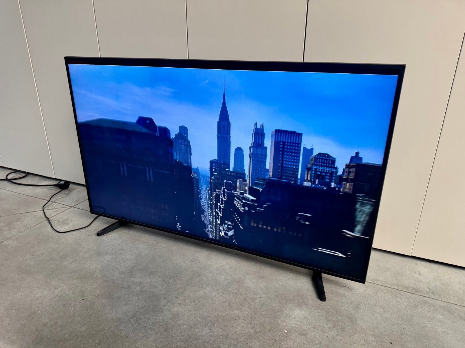 SMART TV SAMSUNG 4K 55 inch in doos in zeer goede staat, LED, Ophalen of Verzenden, Zo goed als nieuw, Samsung