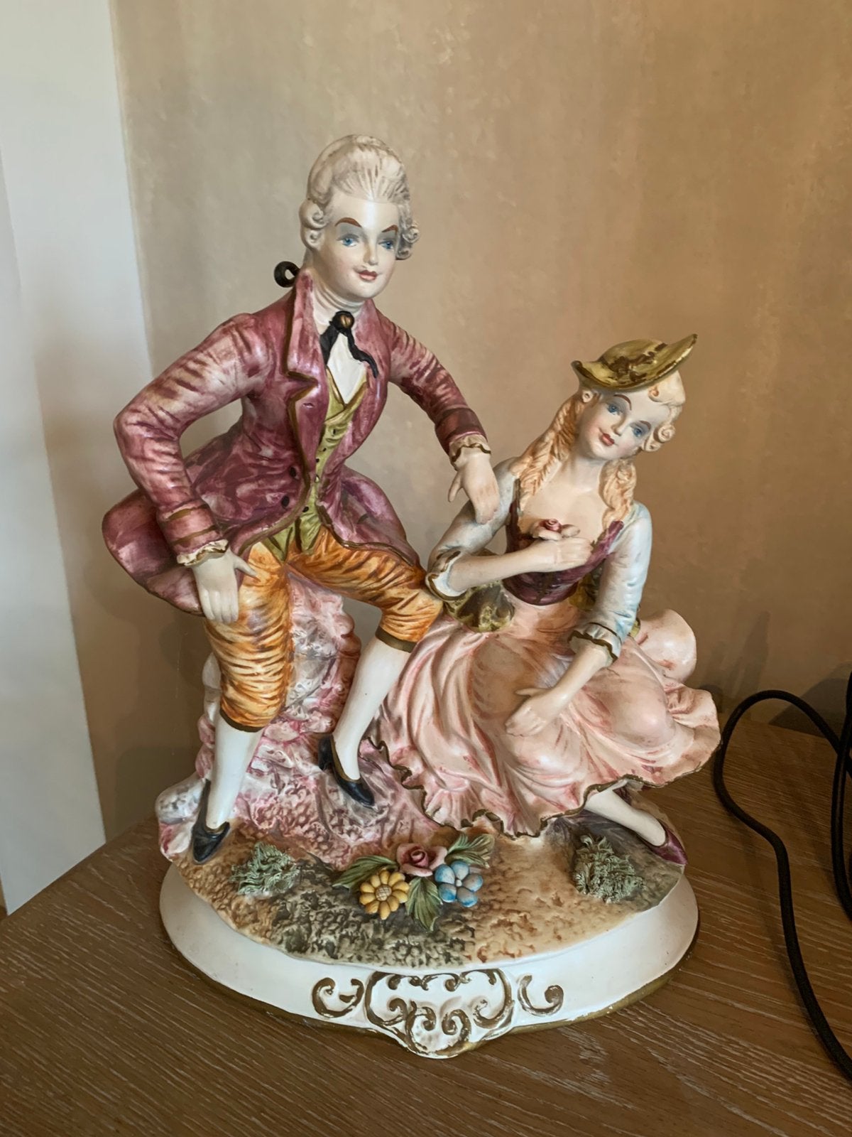 Capodimonte beeld, Ophalen