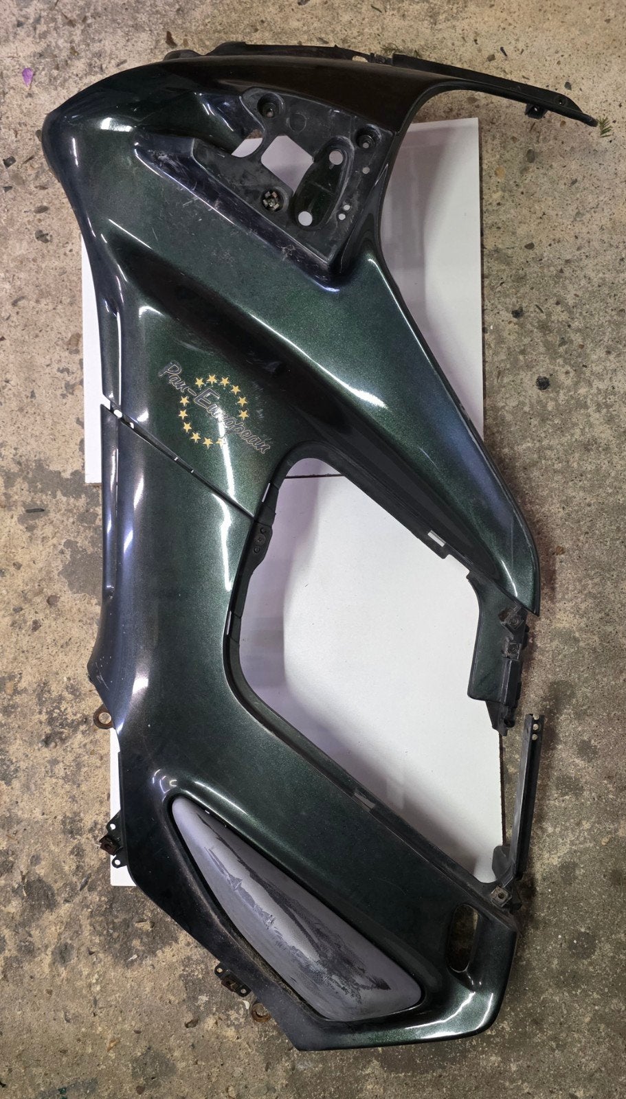 Pan European ST1100  cover links, Ophalen