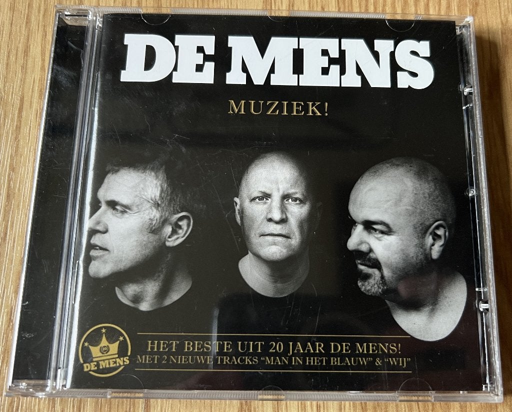 CD De Mens - Muziek!, Cd's en Dvd's, Cd's | Nederlandstalig, Ophalen of Verzenden, Zo goed als nieuw