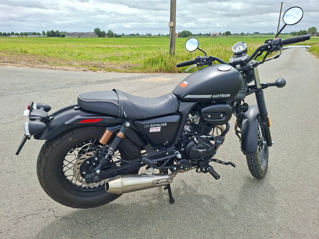 Motron Revolver 125cc + levering, Motos, Motos | Honda, Occasion, Chopper, Particulier, 1 cylindre