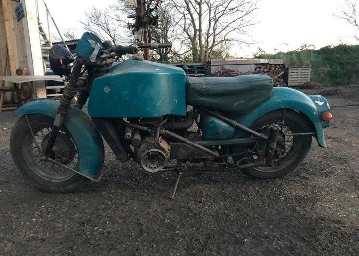 Sunbeam S7 Frans kenteken .