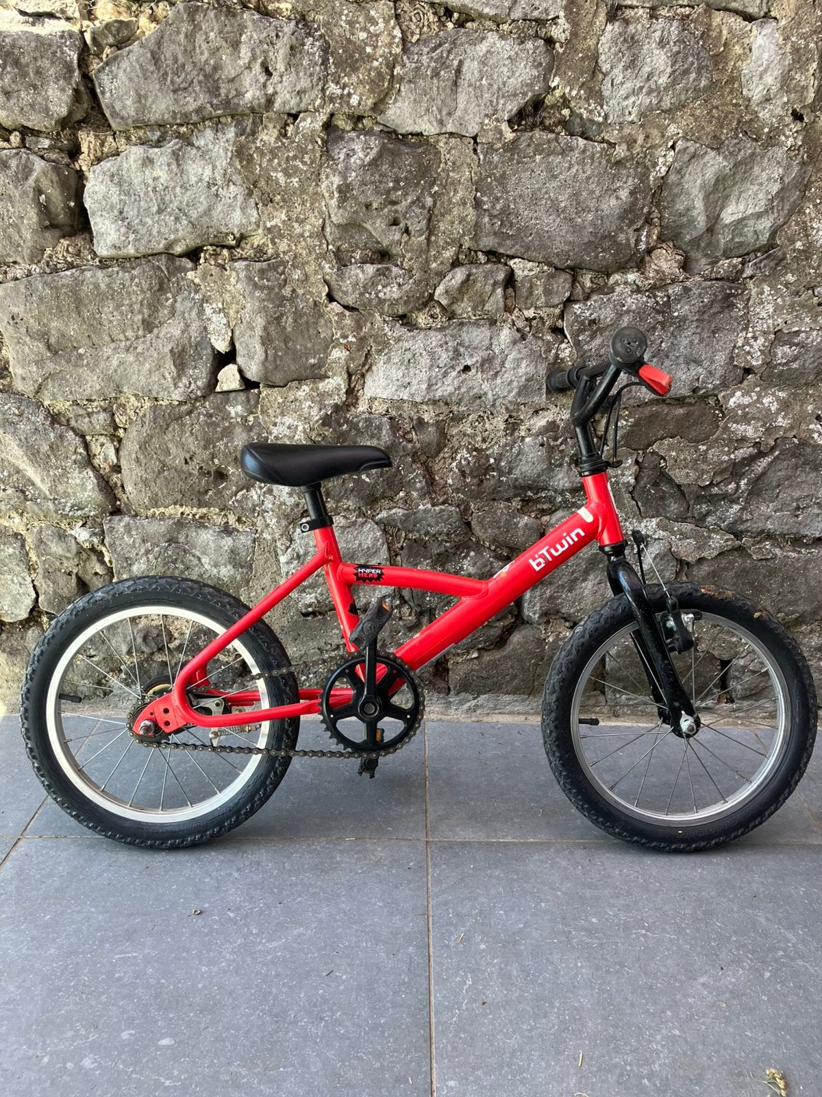 Velo 16 pouces, Vélos & Vélomoteurs, Enlèvement, Utilisé, 16 à 20 pouces