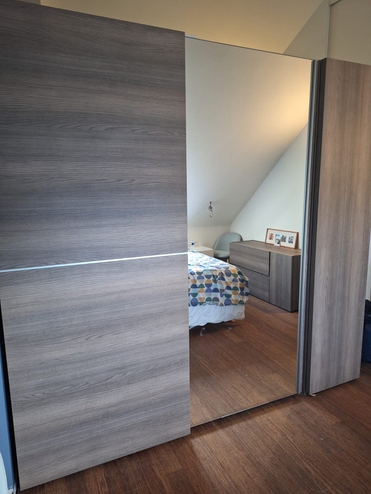 Kast met commode, Huis en Inrichting, Ophalen, 200 cm of meer, Met plank(en), Zo goed als nieuw