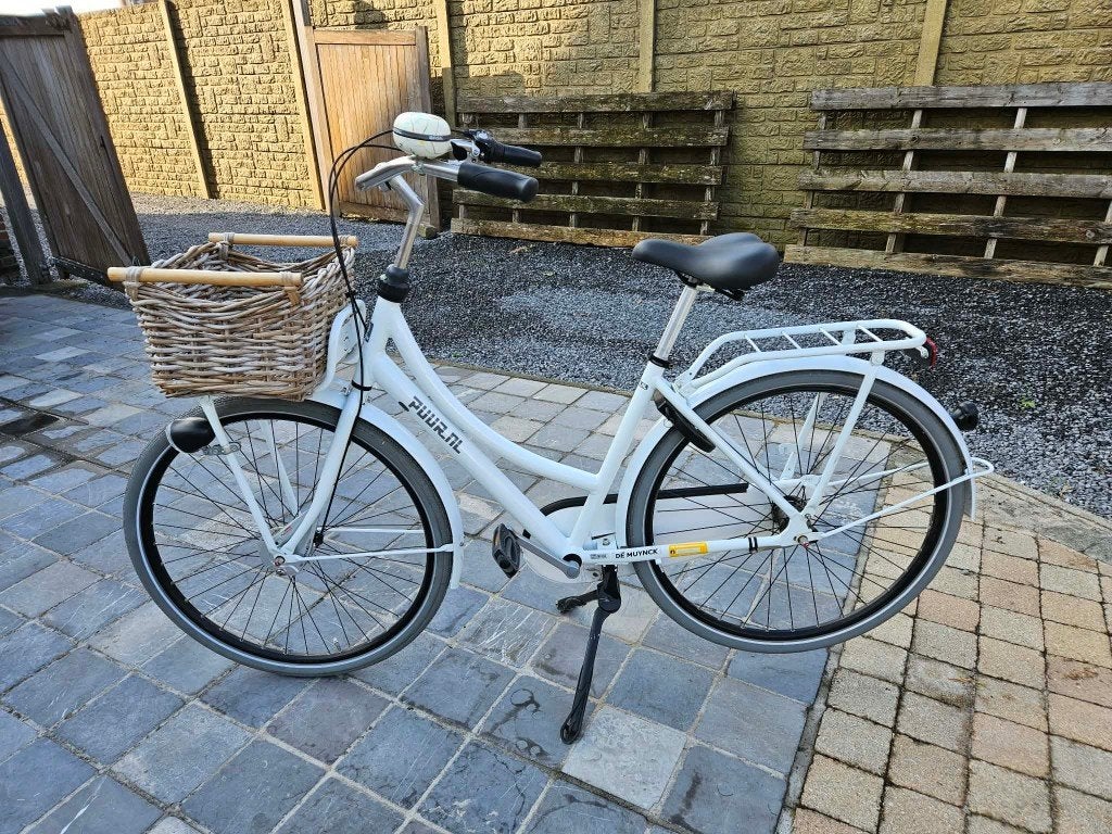 Gazelle fiets Puur NL, Fietsen en Brommers, Fietsen | Dames | Damesfietsen, Ophalen, Terugtraprem, 47 tot 50 cm, Versnellingen