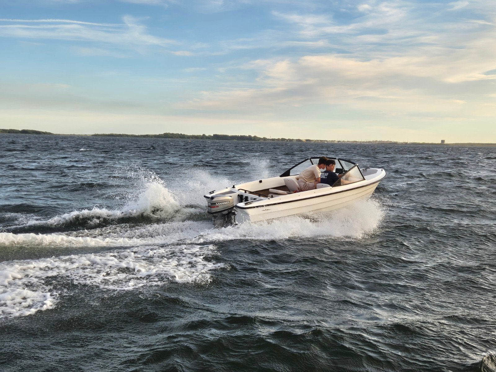 KMV With Vital 15 speedboot/visboot + trailer +20 pk, Watersport en Boten, Speedboten, Ophalen, Overige merken, Gebruikt, 1.80 meter