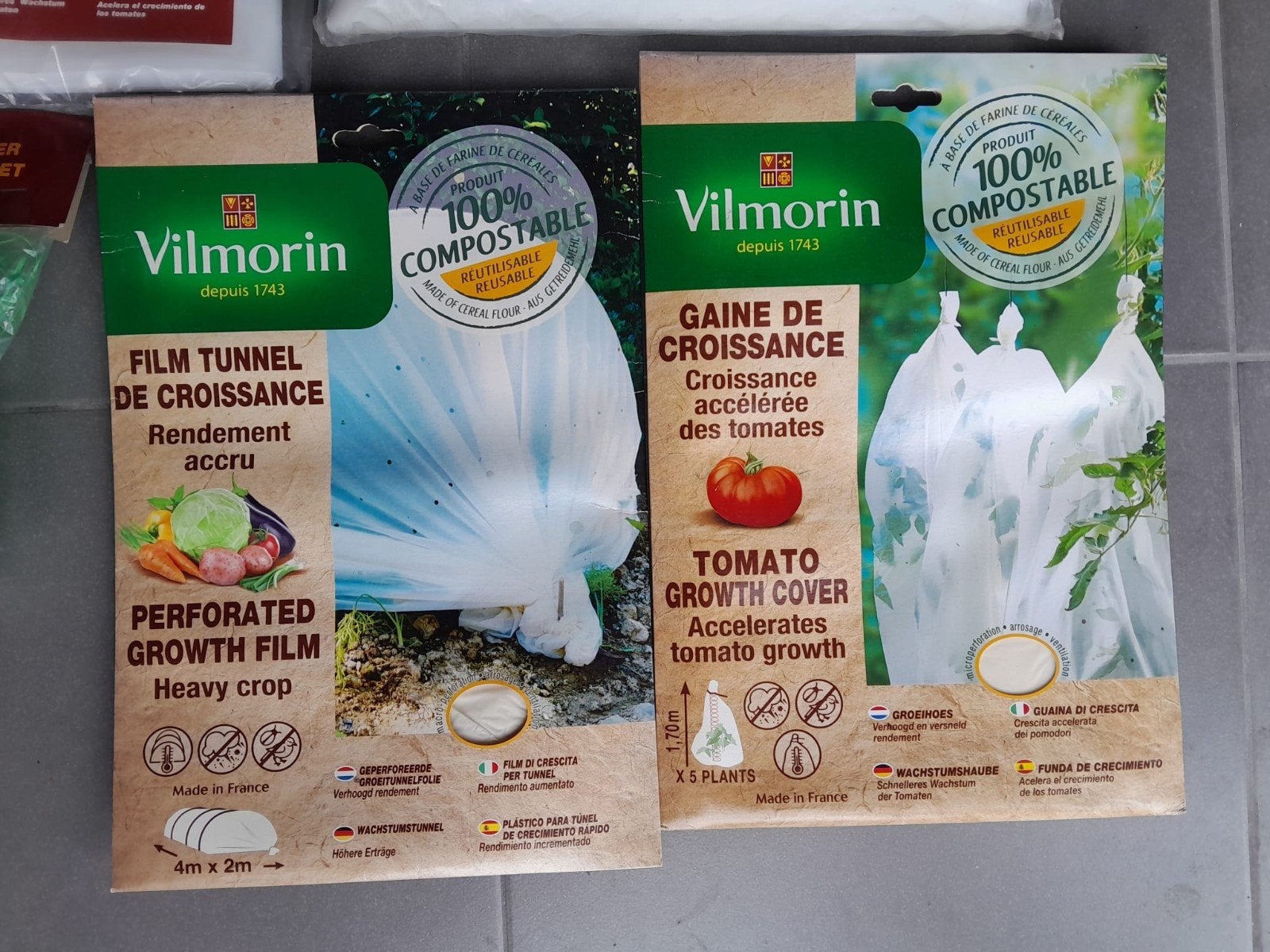 Vilmorin folie NIEUW, Ophalen of Verzenden