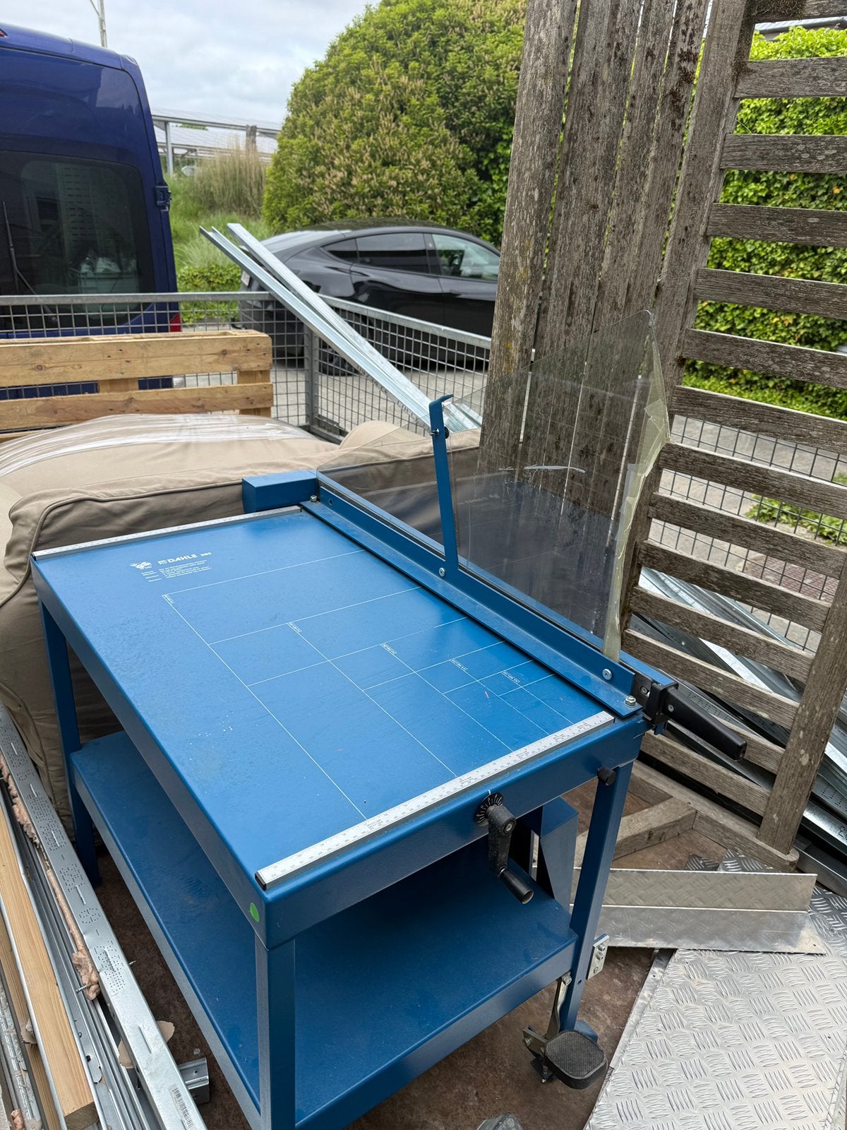 Guillotine / cisaille DAHLE 580, Bricolage & Construction, Enlèvement, Utilisé