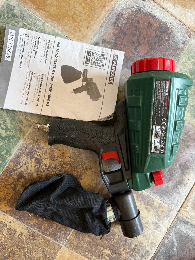 Pistolet de sablage pneumatique PDSP 1000 D5, Enlèvement, Comme neuf