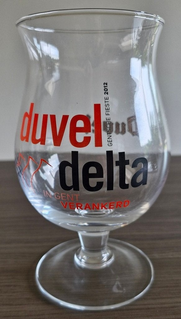 DUVEL GENTSE FEESTEN 2012 - DELTA - CLOSE 20u30, Enlèvement, Comme neuf, Verre ou Verres, Duvel