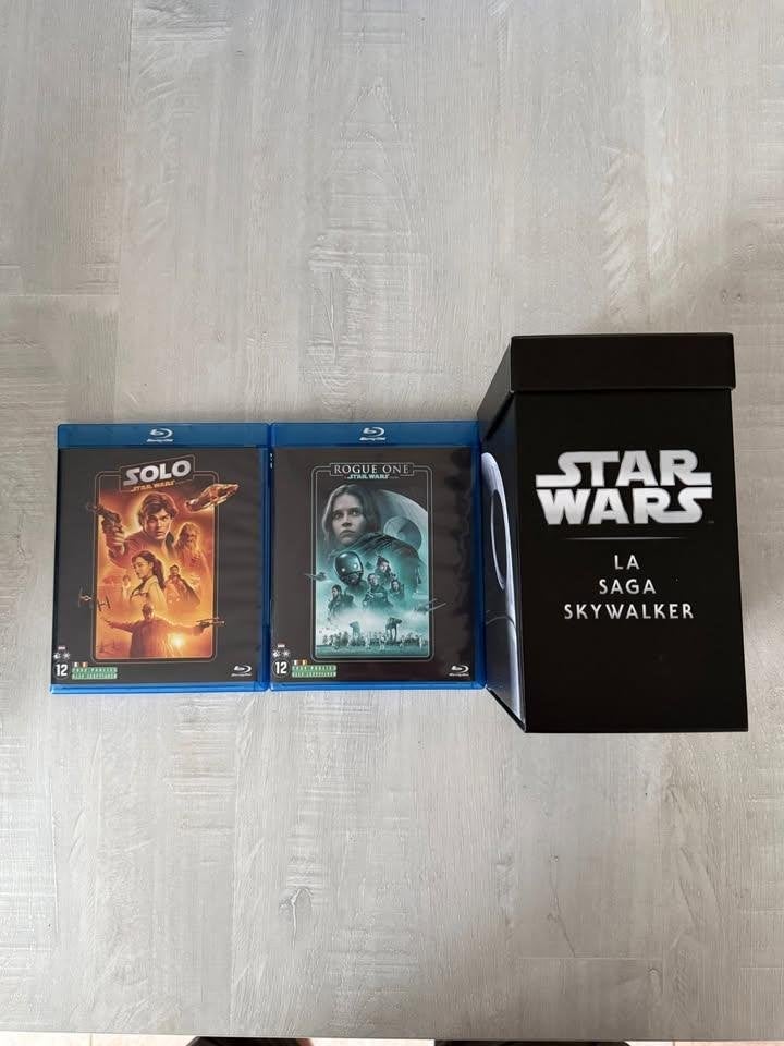 Star Wars La Saga Skywalker (1 à 9) + Solo + Rogue One, Coffret, Film, Science-Fiction et Fantasy, Comme neuf