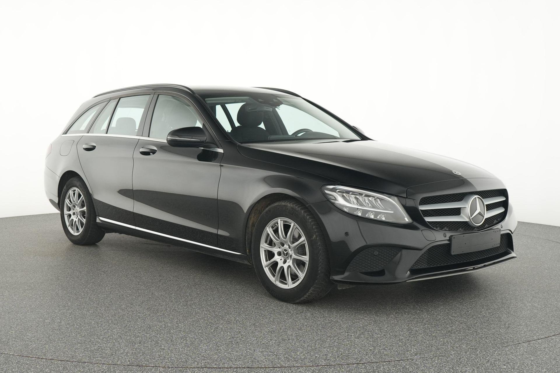Mercedes-Benz C-Klasse 180 D Break Business Line | Verwarmde, Auto's, 90 kW, Zwart, 4 cilinders, Zwart