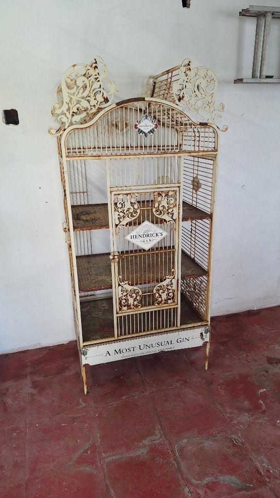 Hendrick's gin display vogelkooi, Ophalen, Gebruikt, Gebruiksvoorwerp