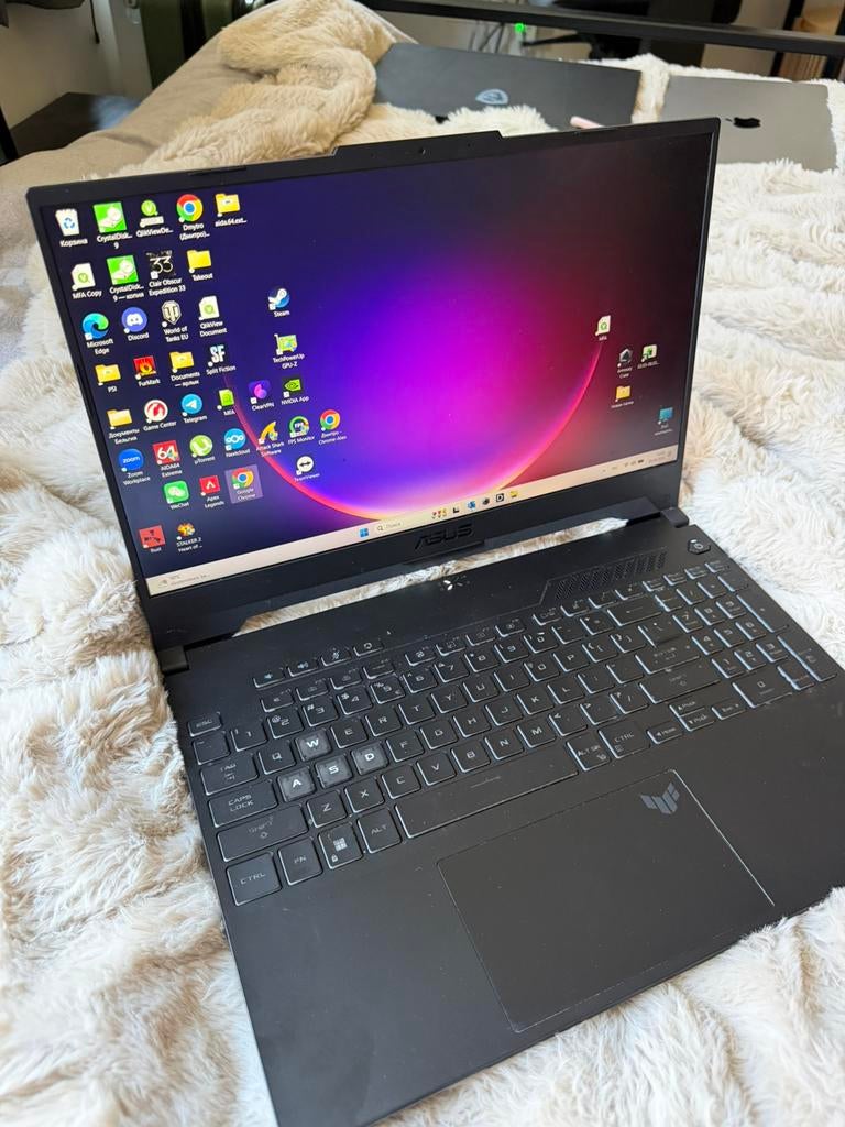 Krachtige gaming laptop Asus TUF A15 RTX4070 Ryzen 9, Computers en Software, Windows Laptops, Gebruikt, Met videokaart, Asus, AMD Ryzen 9