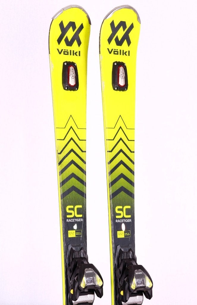 Skis de marche VOLKL RACETIGER jaunes, antidérapants, 150 cm, Autres marques, Carving, Skis, 140 à 160 cm